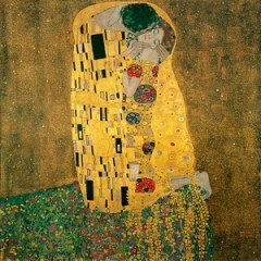 O Beijo, tela de Gustav Klimt.