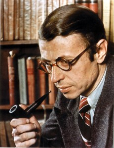 Jean-Paul Sartre, escritor e filósofo francês