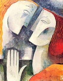 "Namorados", de Ismael Nery.