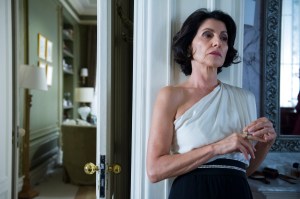 A advogada Gilda, amante de Bruno.