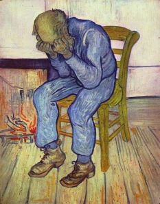 "Às Portas da Eternidade", Van Gogh.