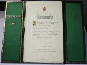 Original da Lei Áurea, de 1888 (Arquivo Nacional).